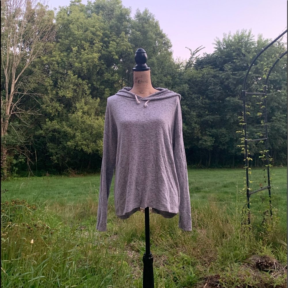 gray sweater